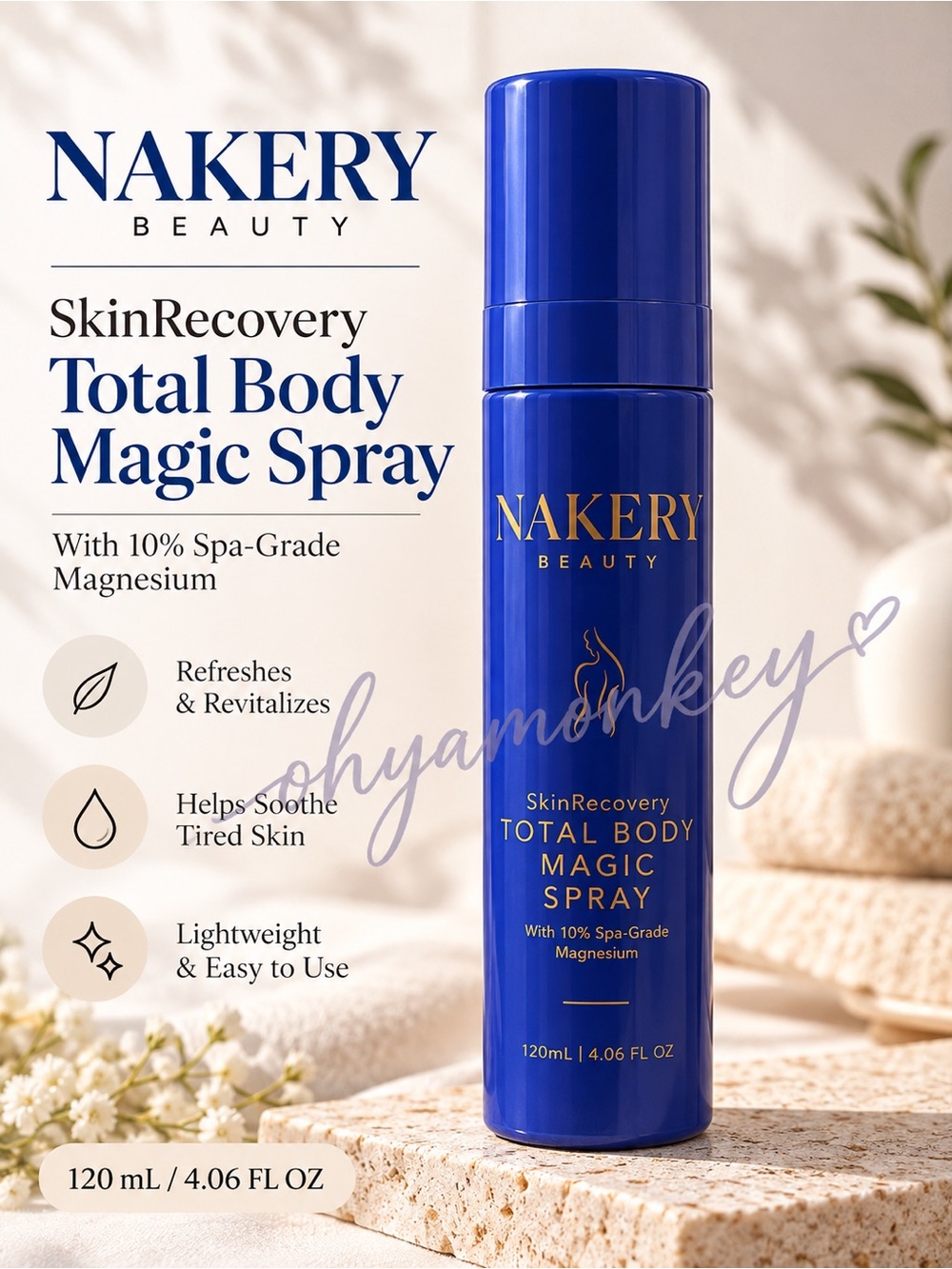 Nakery SkinRecovery Total Body Magic Spray